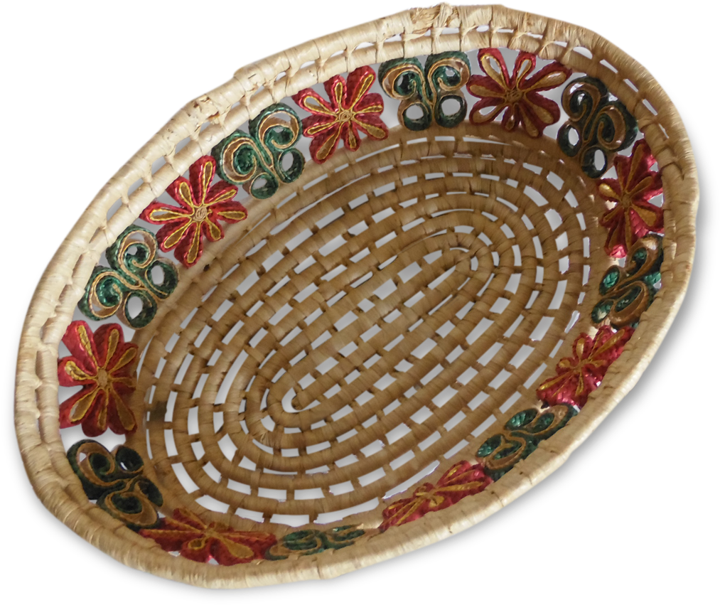 Empty Pocket In Vintage 60s Straw - 1960s (1170x949), Png Download