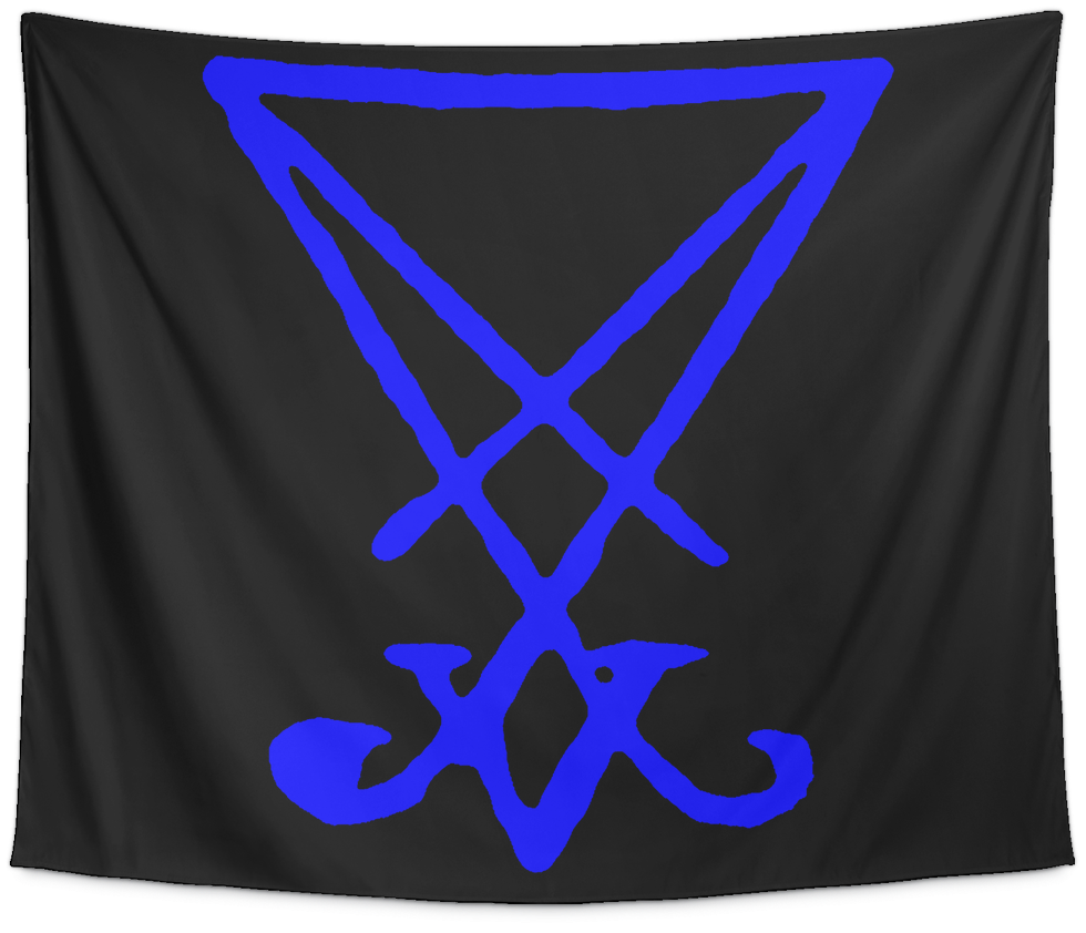 Lucifer Sigil Tapestry - Flag (1024x1024), Png Download