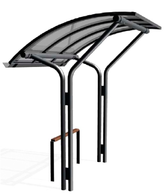 Vela Euroform W - Street Furniture (550x460), Png Download