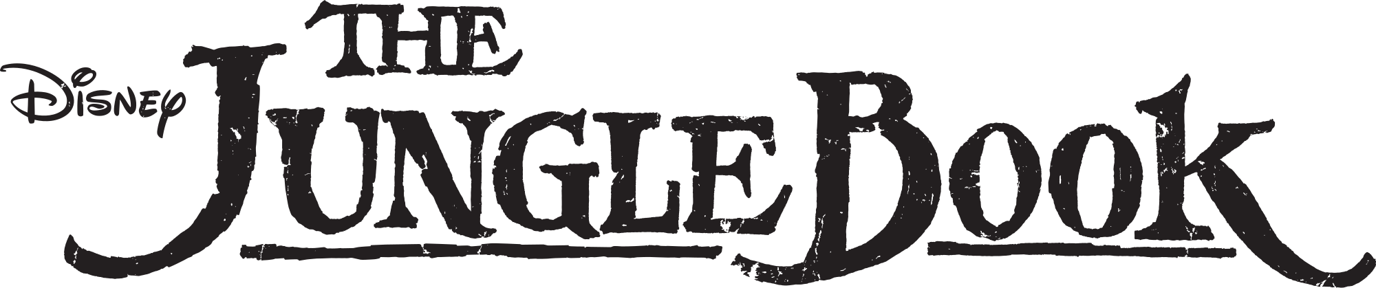 Open - Jungle Book 2016 Logo (2000x419), Png Download