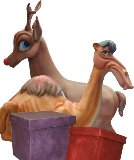 Fábrica De Cabezudos Infantiles Para Niños En Navidad - Christmas Day (450x535), Png Download