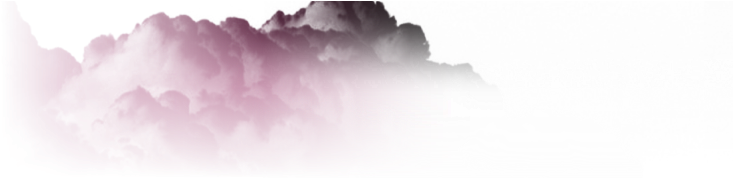 Nuvens Tumblr Png - Nuvens Coloridas Em Png (749x247), Png Download