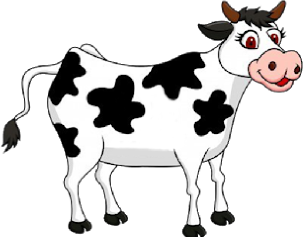Imagem De Vaca Em Desenho (640x480), Png Download