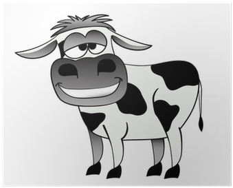 Kuh Cartoon (400x400), Png Download