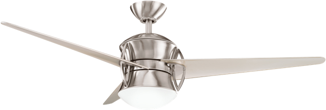 Kichler Ceiling Fans 300125 In Brushed Stainless Steel (900x675), Png Download