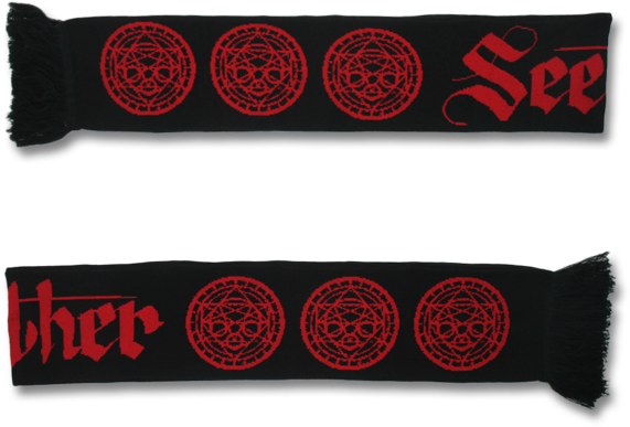 Jacquard Knit Logo Scarf - Scarf (600x600), Png Download