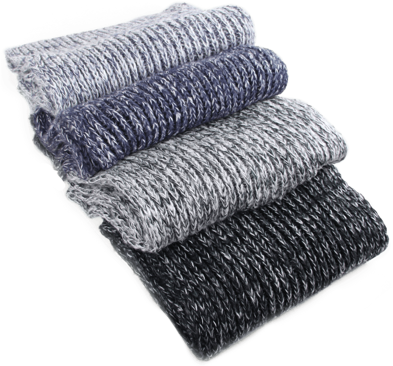 677888 Couple Scarf Students Wild Models Ladies Men's - Knitting (800x800), Png Download