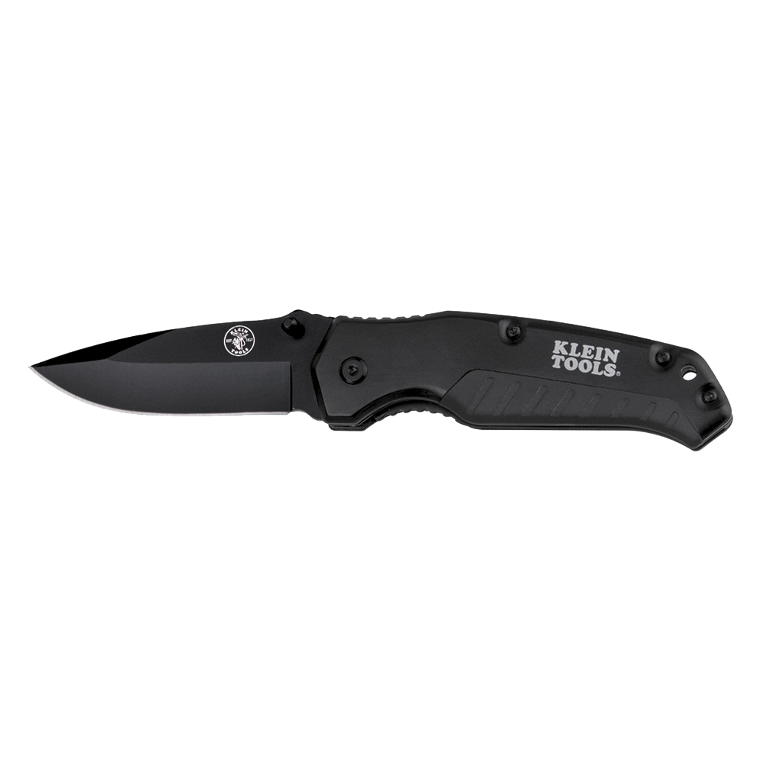 Pocket Knife, Black, Drop-point Blade - Black Drop Point Folding Knife (458x458), Png Download