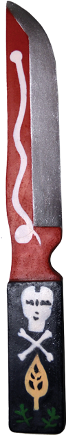 Chucky Voodoo Knife (436x639), Png Download