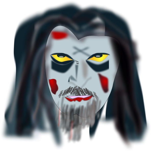 Halloween Zombie Makeup Clipart Png - Halloween Makeup Png (600x600), Png Download