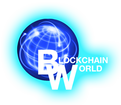 Blockchain World - World (396x341), Png Download