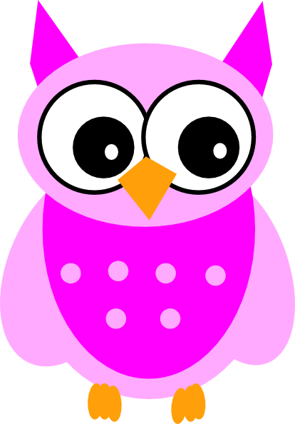 Download Free Cute Owl Clipart Image - Cute Pink Owl - HD Transparent ...