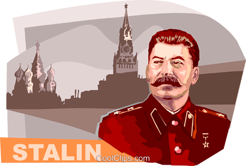 Joseph Stalin Royalty Free Vector Clip Art Illustration - Joseph Stalin (480x325), Png Download