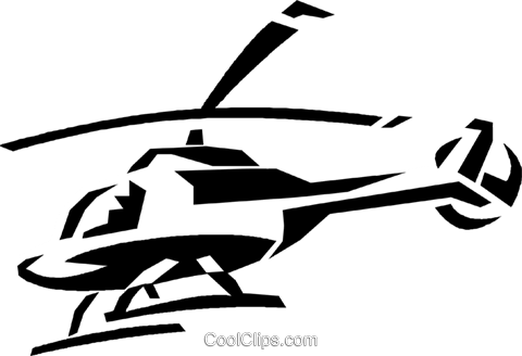 Helicopter Royalty Free Vector Clip Art Illustration - Helicopter (480x328), Png Download