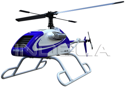 Helicopter Indela Sky Lab - Helicopter Rotor (450x337), Png Download