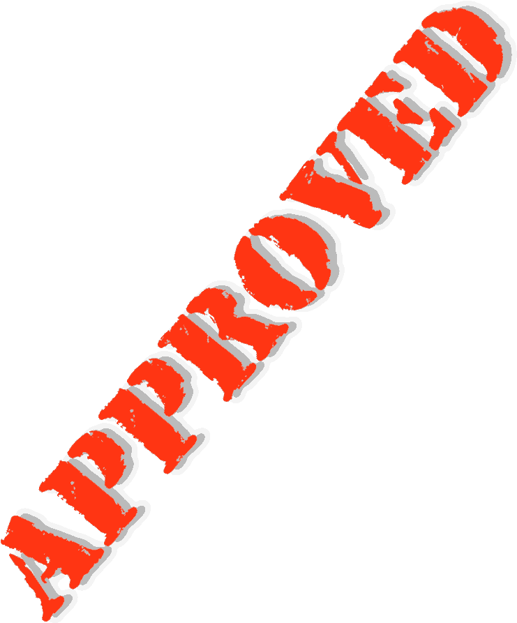 Approved Stamp - Old Army Bumper Sticker (933x947), Png Download