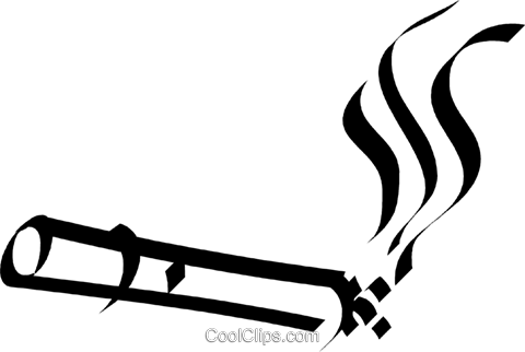 Cigarro Livre De Direitos Vetores Clip Art Ilustração - Cigarrillos En Vector Png (480x322), Png Download