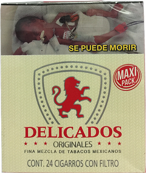 Cigarros Delicados Con Filtro - Label (600x600), Png Download