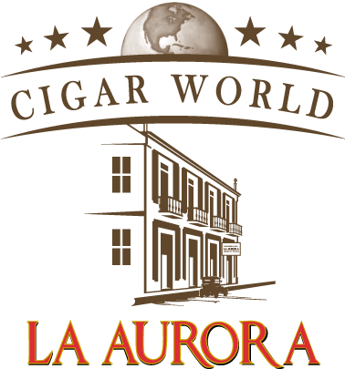 La Aurora Cigar World - La Aurora Cigars (378x405), Png Download