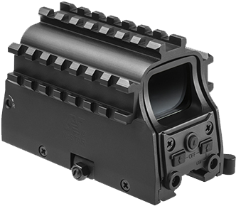 Ncstar D3arsgqlr2 Tactical Green Dot/3 Armored Rail (400x400), Png Download
