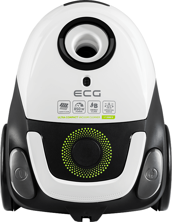 White Vacuum Cleaner Png Image - Ecg Vp 2080 S (584x756), Png Download