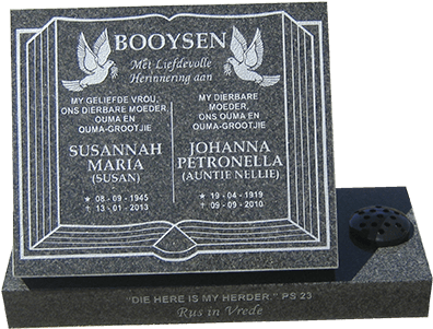 Tombstones - Plaque Tombstone Design (448x300), Png Download