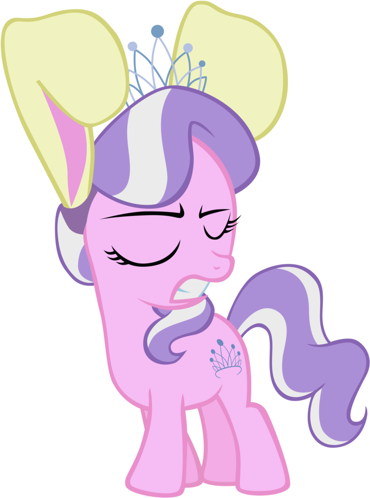 Liggliluff, Bunny Ears, Diamond Tiara, Eyes Closed, - Tiara Bunny (773x1024), Png Download