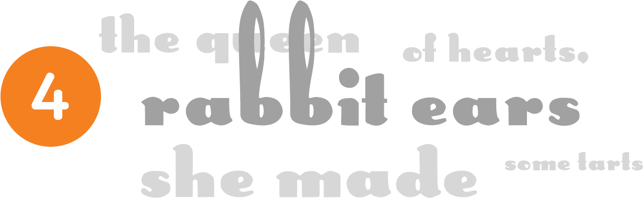 Download Font Rabbit Ears Font - White Luxury Hi Fi (1280x400), Png Download