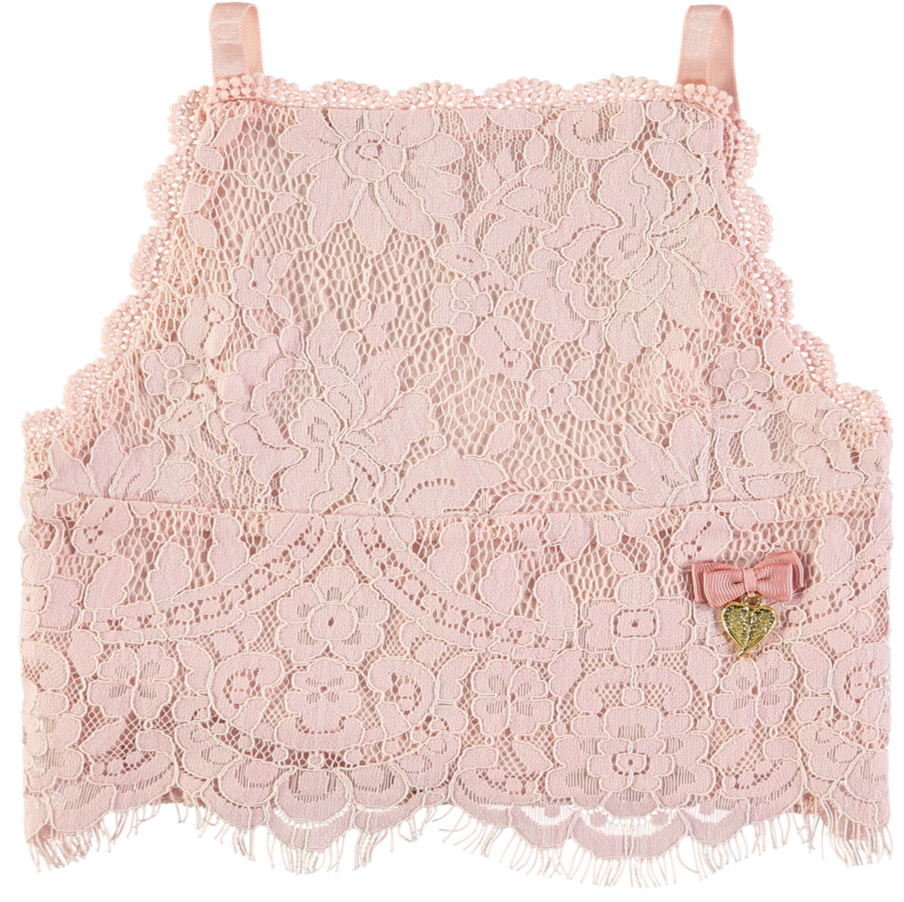 Angel's Face Blush Pink Lace Top (1000x1000), Png Download