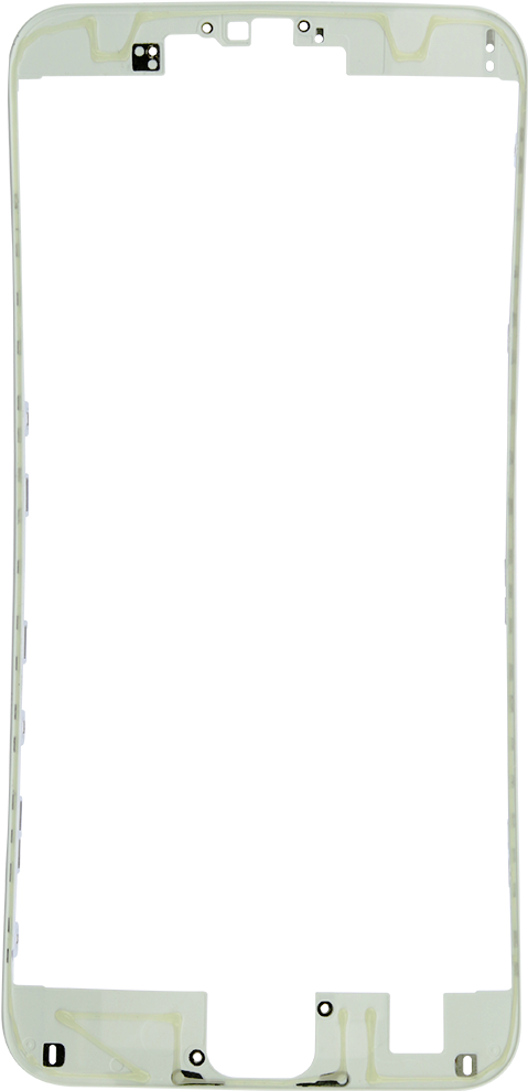 Iphone 6s Plus White Front Frame With Hot Glue - Iphone (1200x1200), Png Download