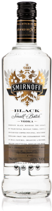 Smirnoff Vodka Bottle Png Buy Smirnoff Black Vodka - Smirnoff Vodka Black Label (458x458), Png Download