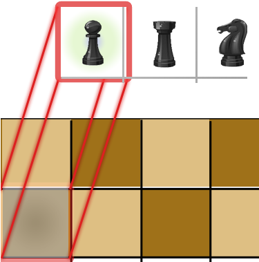Chess Piece Drawing A Piece - Chess Piece (374x387), Png Download