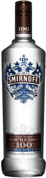 Move Mouse To Zoom - Smirnoff Dark Roasted Espresso 100@vodka - 750 Ml Bottle (1000x1000), Png Download