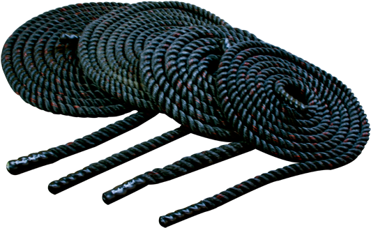 Fitness Training Ropes - Body-solid Fitness Training Rope Package (600x600), Png Download