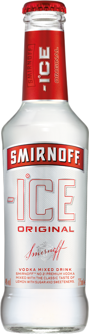 Carlsberg Hong Kong Product Portfolio » Smirnoff Ice - Smirnoff Ice (306x1150), Png Download