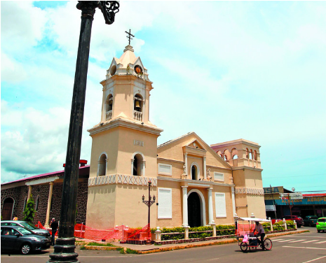 Iglesia San Juan Bautista Aguadulce (667x375), Png Download
