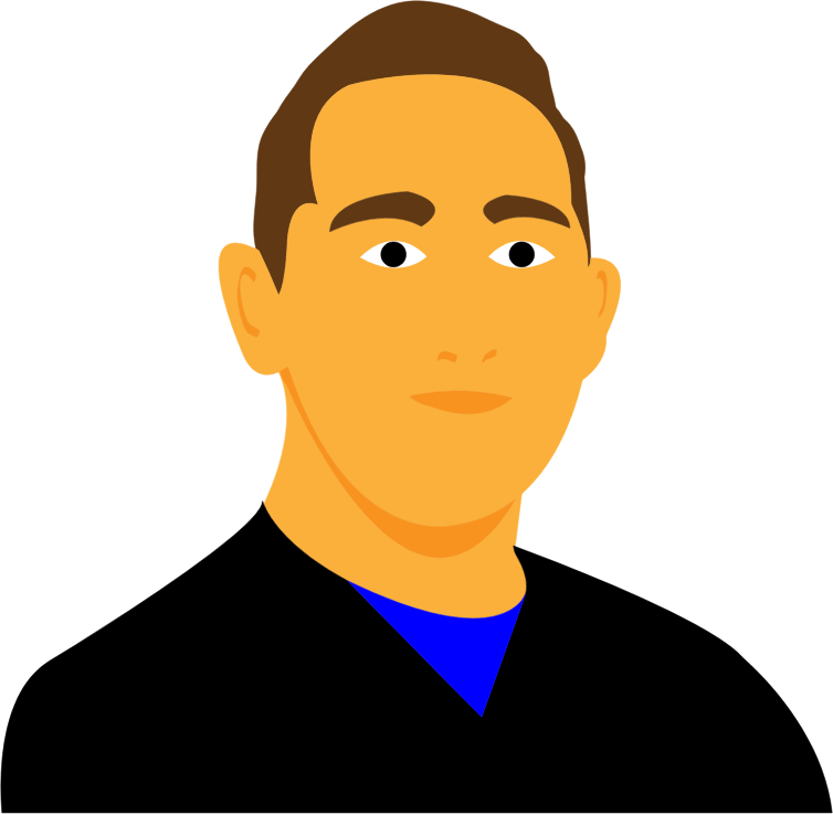 Medium Image - Cartoon Image Of Man (754x737), Png Download