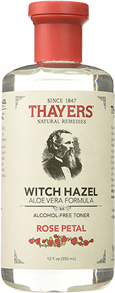 Alcohol-free Rose Petal Witch Hazel Toner - Thayers Witch Hazel Aloe Vera Formula Organic Astringent (450x450), Png Download