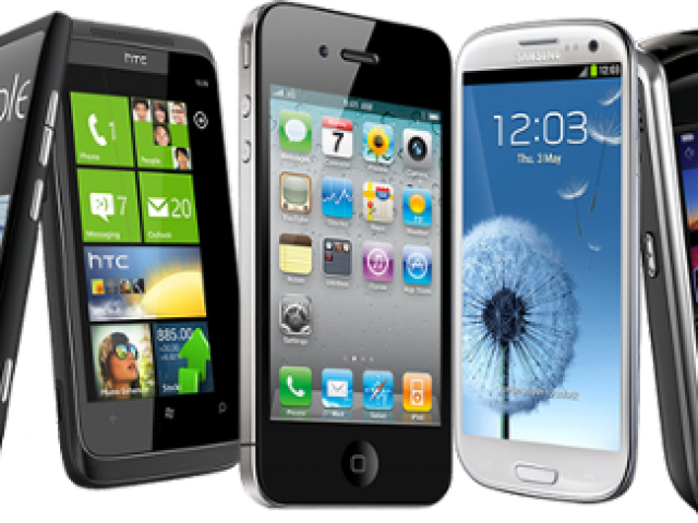 Smart Phones Png - Iphone 4 (640x480), Png Download