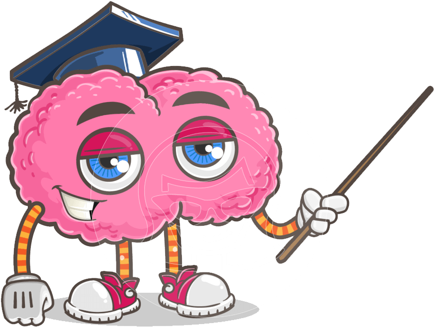 Hugo Brain - Adobe Character Animator (957x1060), Png Download