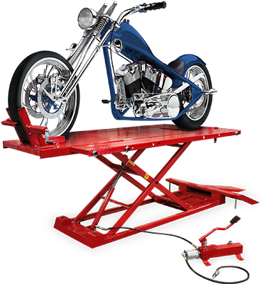 Motorcycle Lift Platform Rml-1500xl By Ranger Products - Ranger Rml-1500xl Super-stretch Motorcycle-atv Lift (400x400), Png Download