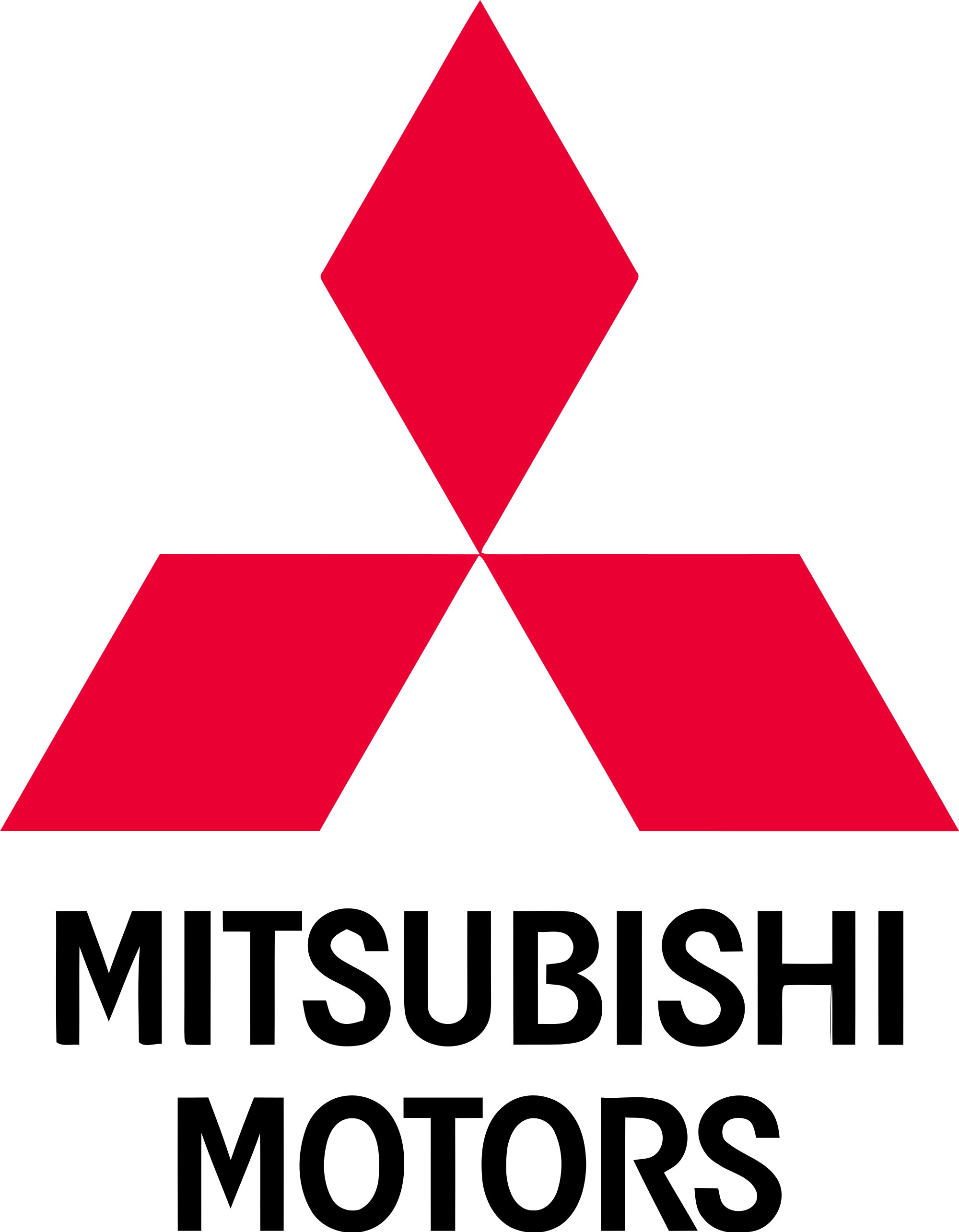 Mitsubishi Logo - Mitsubishi Motors Logo Svg (2000x2570), Png Download