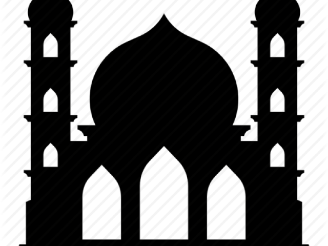 Mosque Clipart Moon Png - Mosque (640x480), Png Download