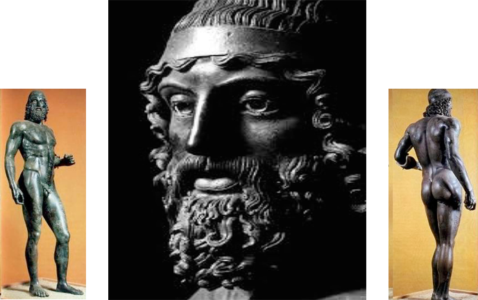 Monumental Bronze Statues Of 5th Century Bc, Discovered - Yunan Heykeli Klasik Dönem - John Boardman (689x433), Png Download