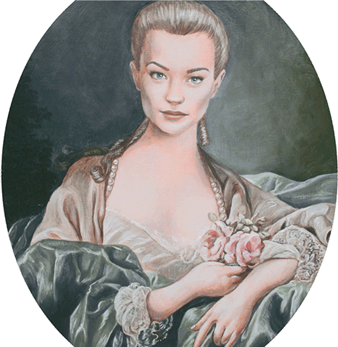 Madame De Pompadour Art (1170x1170), Png Download