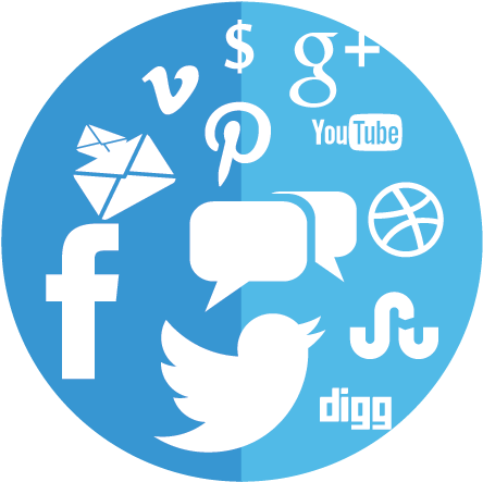 Social Media (465x535), Png Download