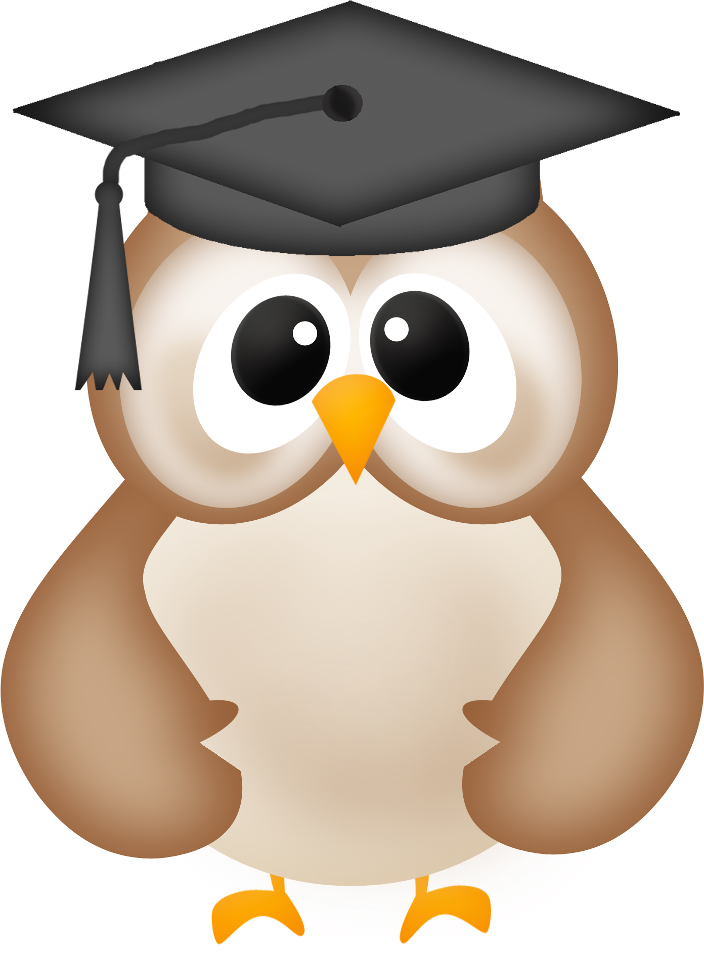 Owl Graduation Png - Owl Graduation Clip Art (1500x2100), Png Download