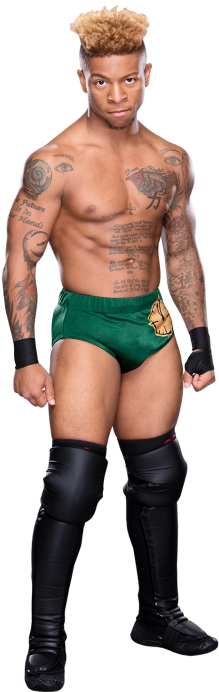 Lio Rush - Wwe Lio Rush Png (320x728), Png Download