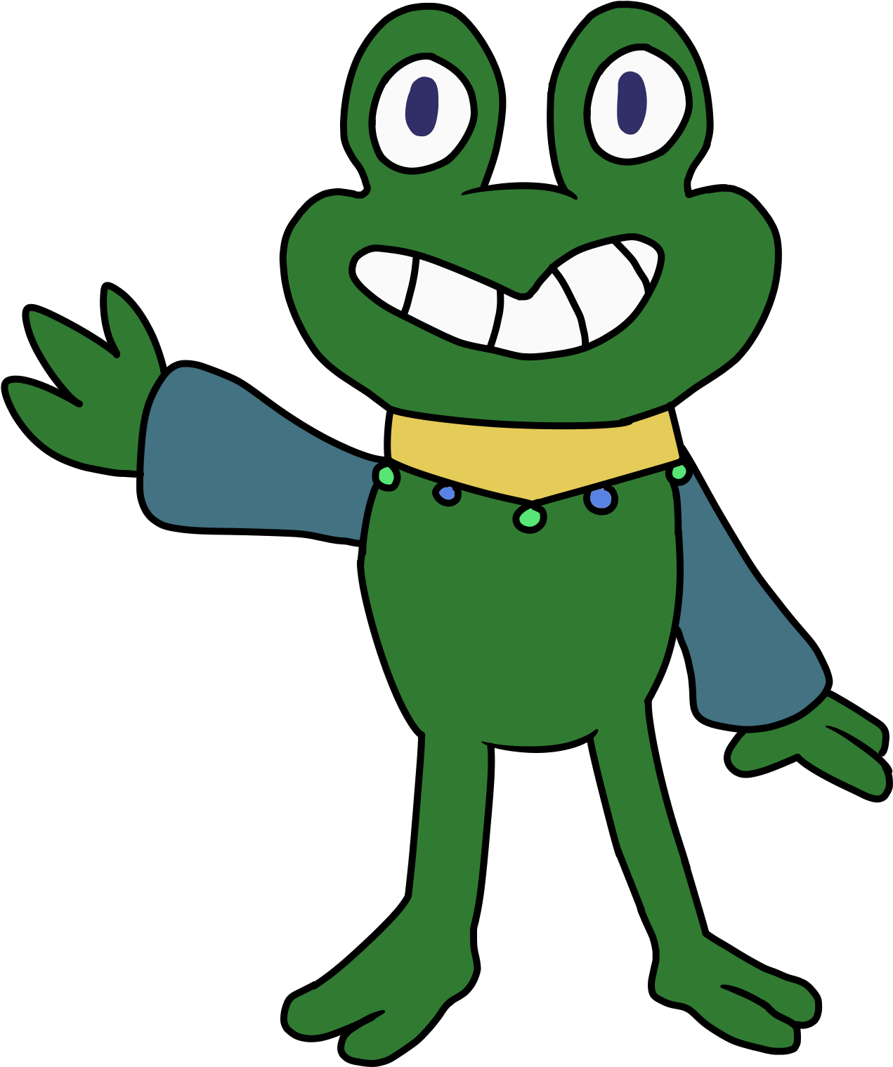 Dafadae Frog - Wiki (1275x1525), Png Download