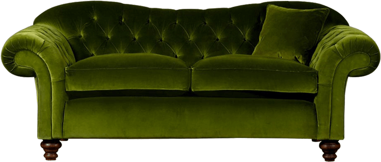 Svg Download Chesterfield Sofa Furniture Online In - Green Sofa Png (800x400), Png Download